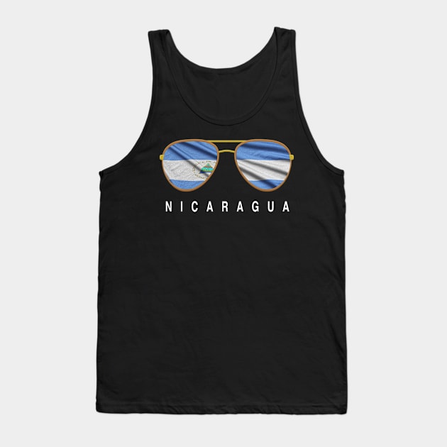 Nicaragua Sunglasses Tank Top by JayD World